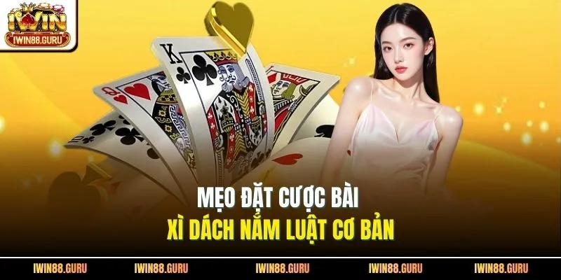 Mẹo đặt cược bài xì dách nắm luật cơ bản